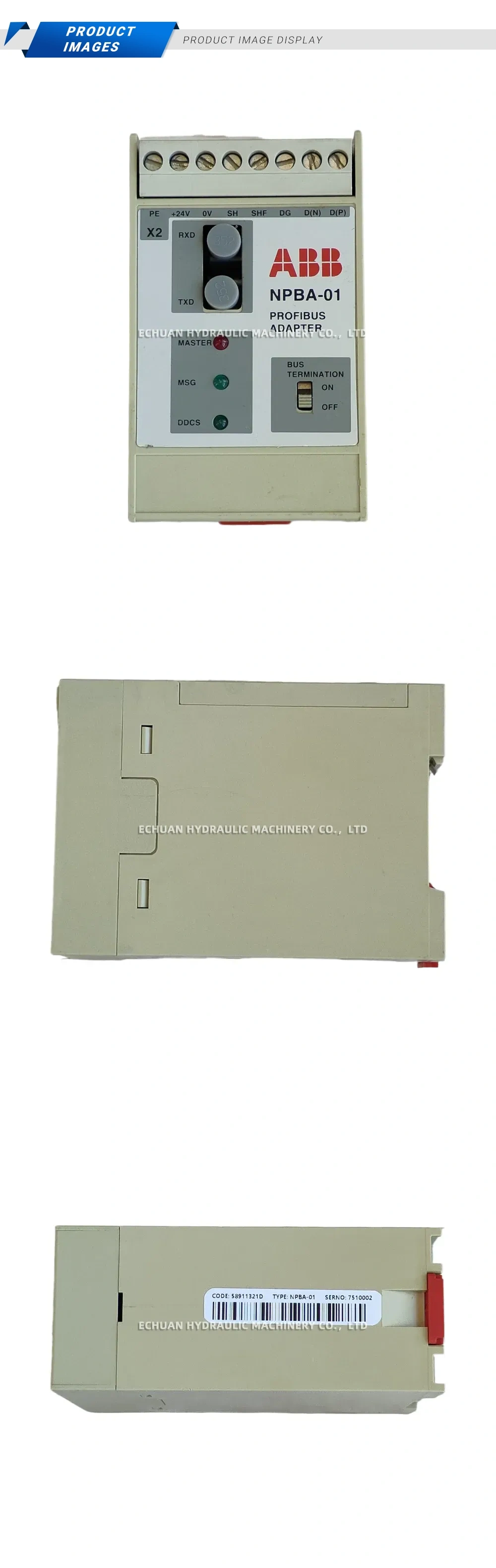 ABB NPBA-01 Profibus Adapter Description