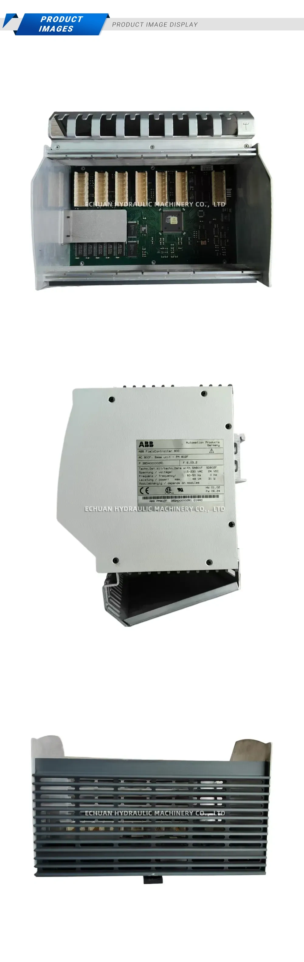 ABB PM802F 3BDH000002R1 Description