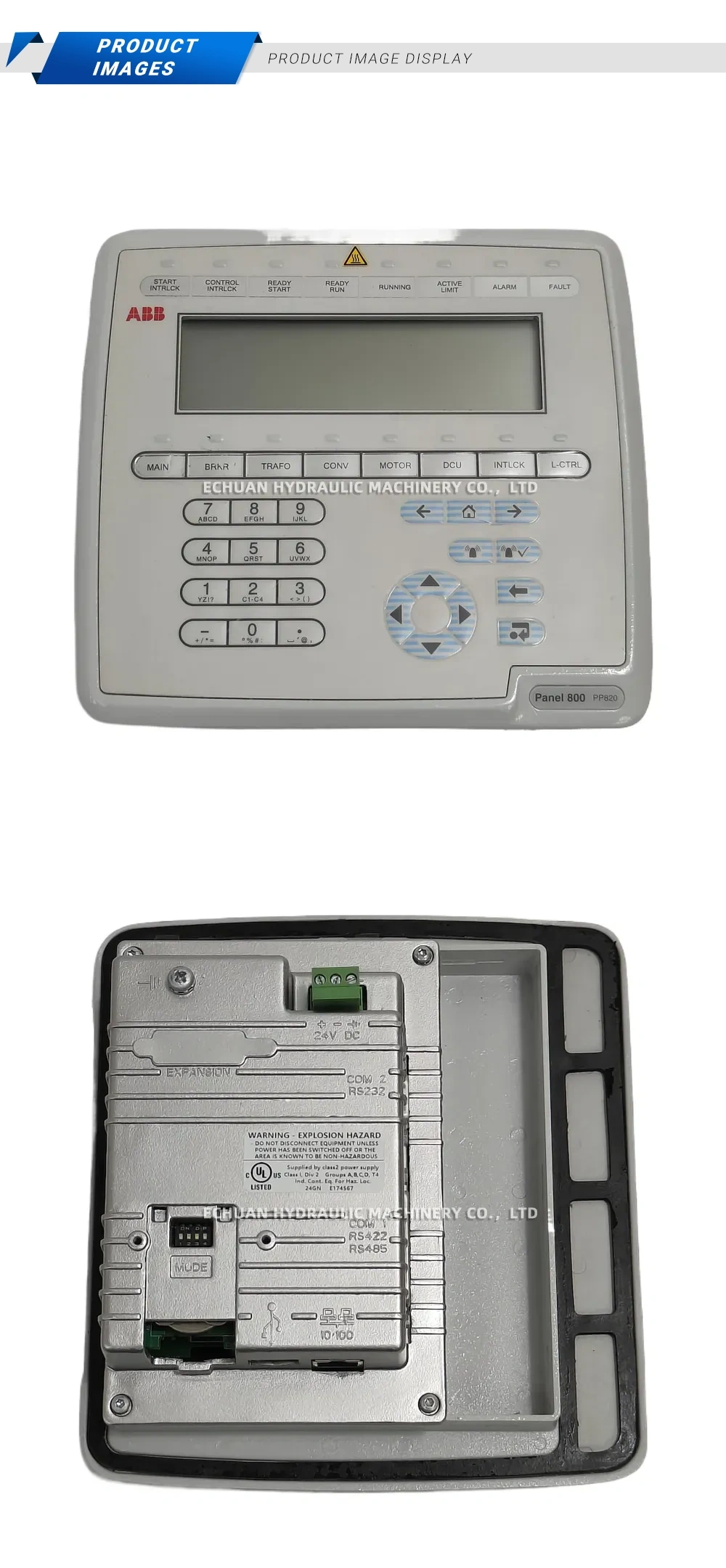 ABB PP820 Power Supply Description