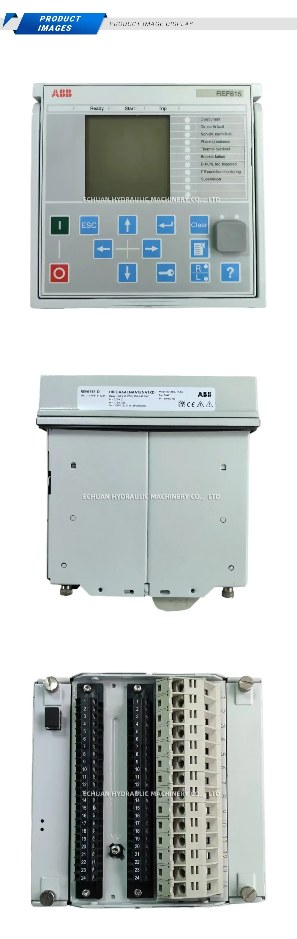 ABB REF615E_D Description