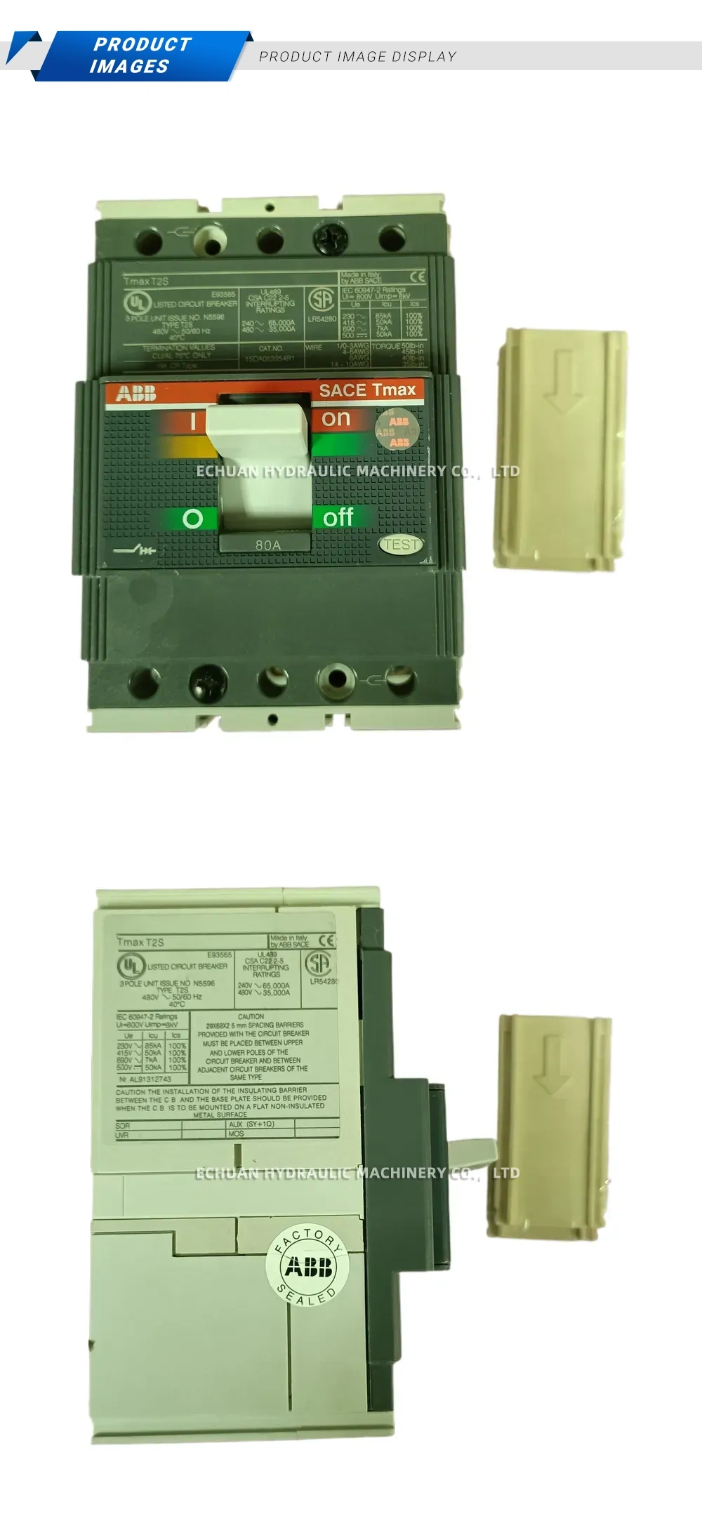 ABB TMAX T2S Description