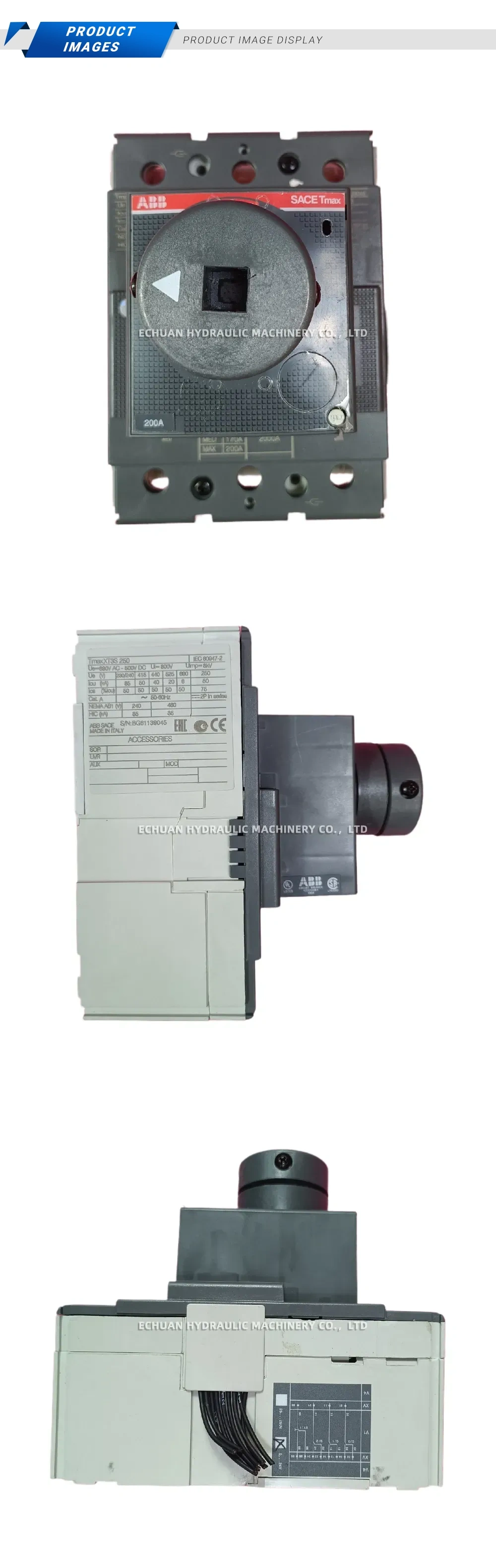 ABB TMAX XT3S 250 Description