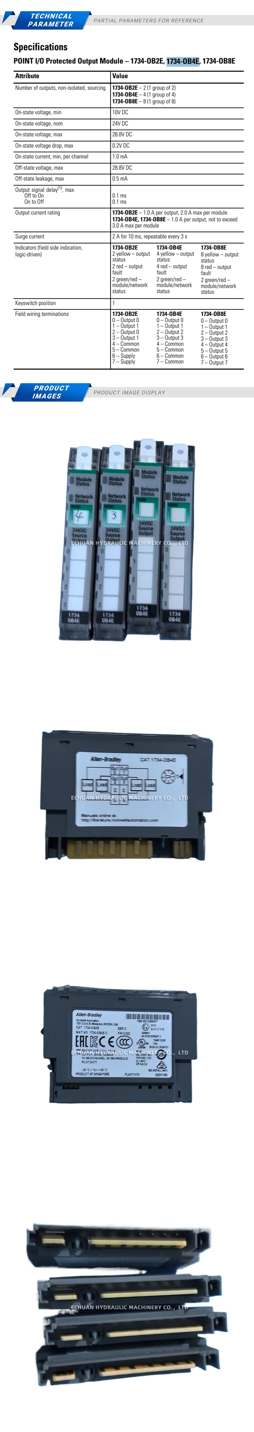 Allen-Bradley 1734-OB4E Description