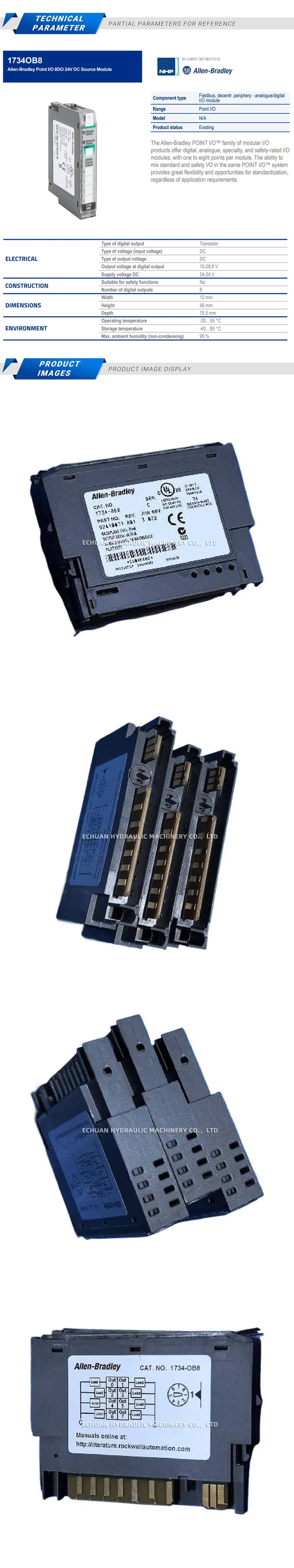 Allen-Bradley 1734-OB8 Description