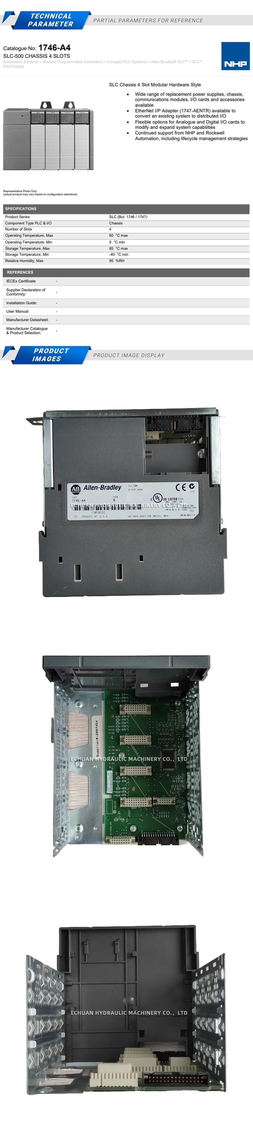 Allen-Bradley 1746-A4 Description