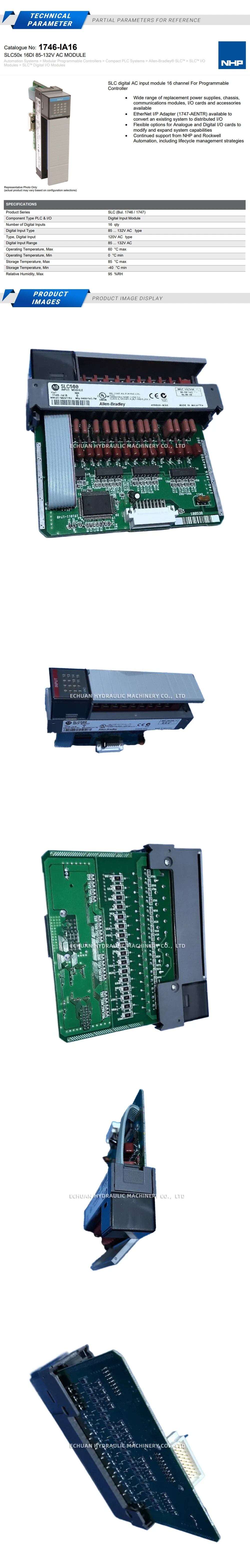 Allen-Bradley 1746-IA16 Description