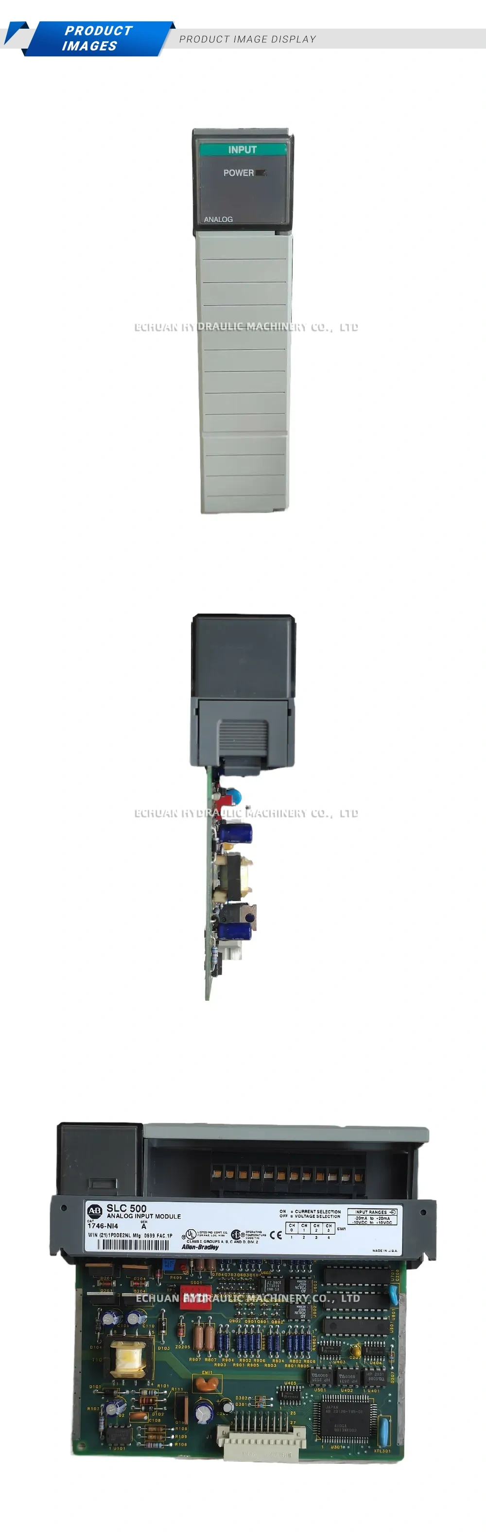 Allen-Bradley 1746-NI4 Analog input module Description