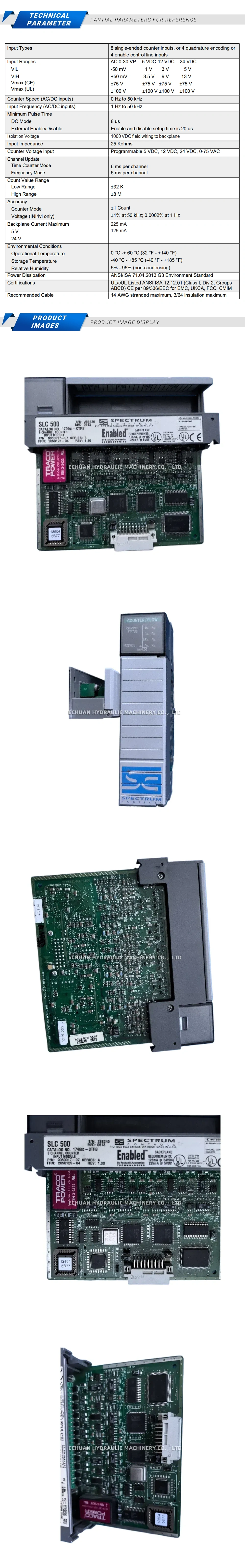 Allen-Bradley 1746SC-CTR8 Description