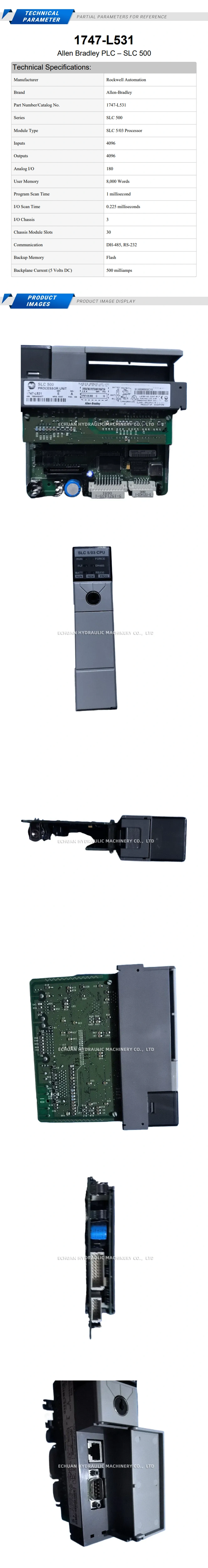 Allen-Bradley 1747-L531 Description