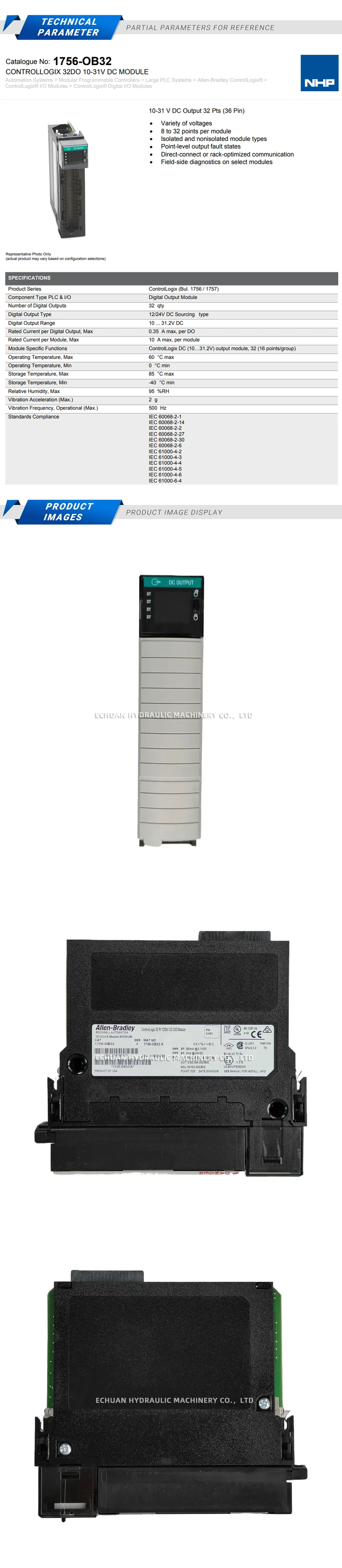 Allen-Bradley 1756-OB32 Description