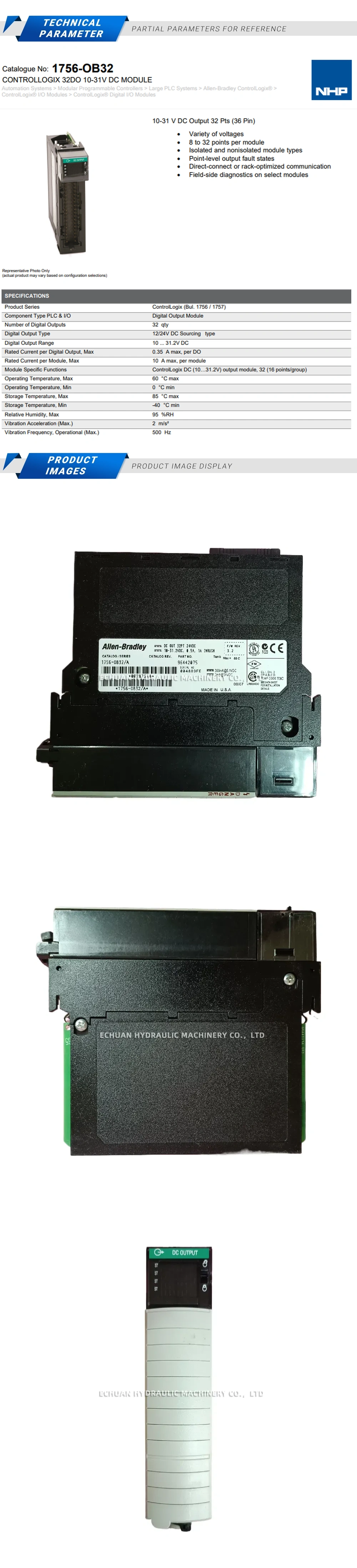 Allen-Bradley 1756-OB32 Module Description