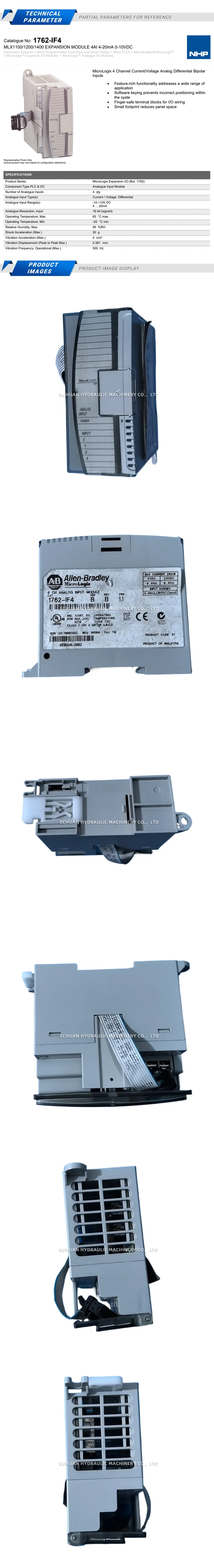 Allen-Bradley 1762-IF4 Description