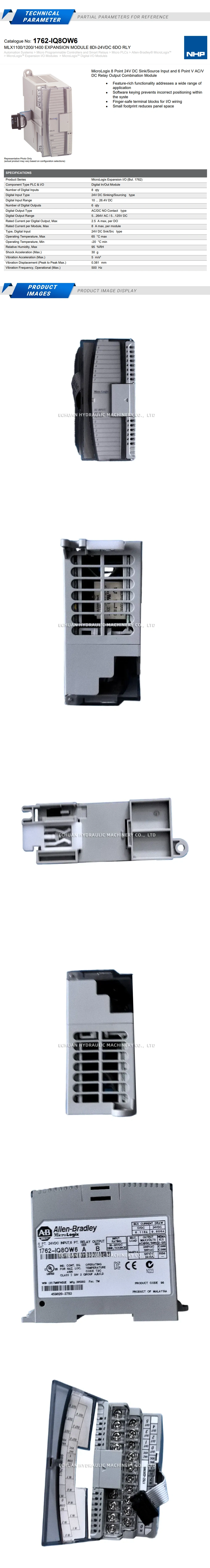 Allen-Bradley 1762-IQ80W6 Description