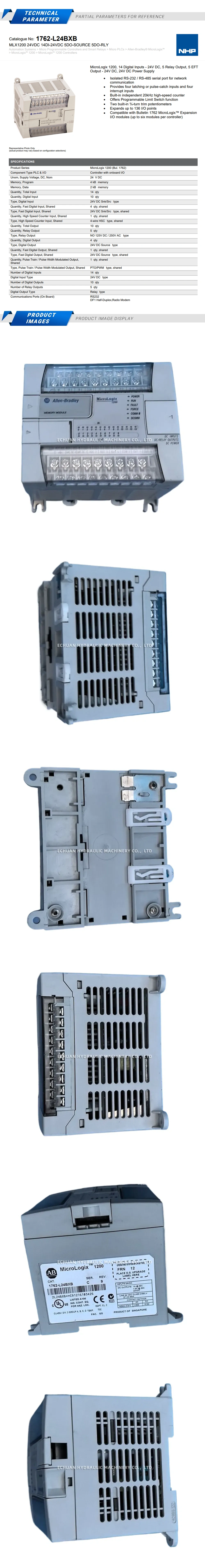 Allen-Bradley 1762-L24BXB Description