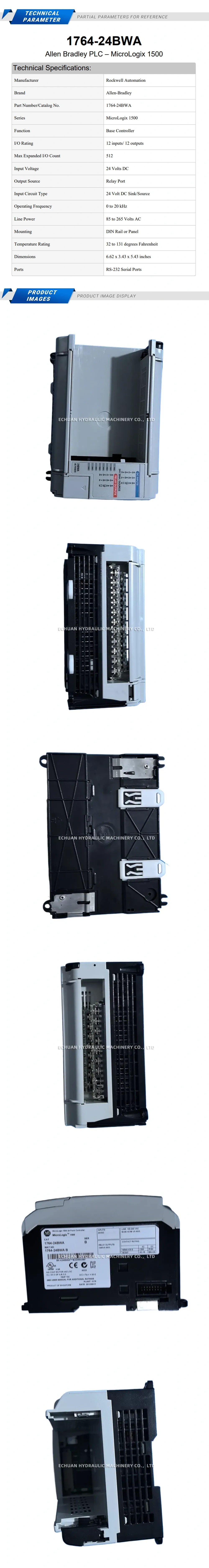 Allen-Bradley 1764-24BWA Description