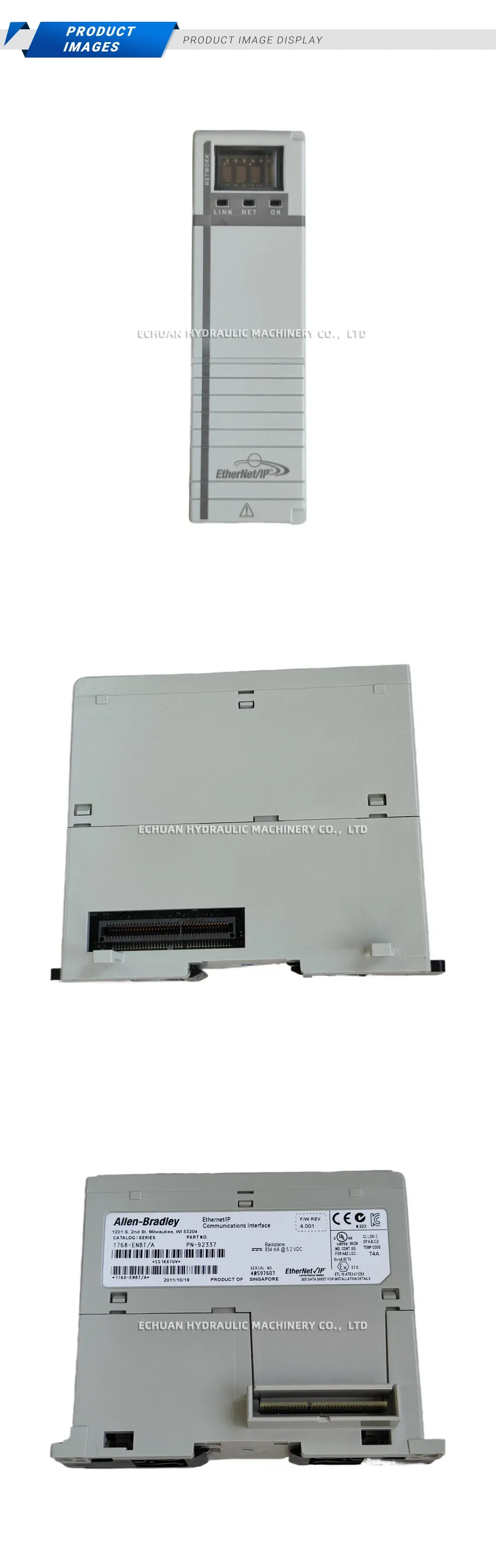 Allen-Bradley 1768-ENBT/A Communications Interface Description