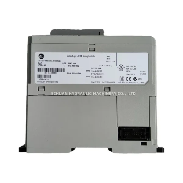 Allen-Bradley 1768-L43 Memory Controller - Echuan Hydraulic