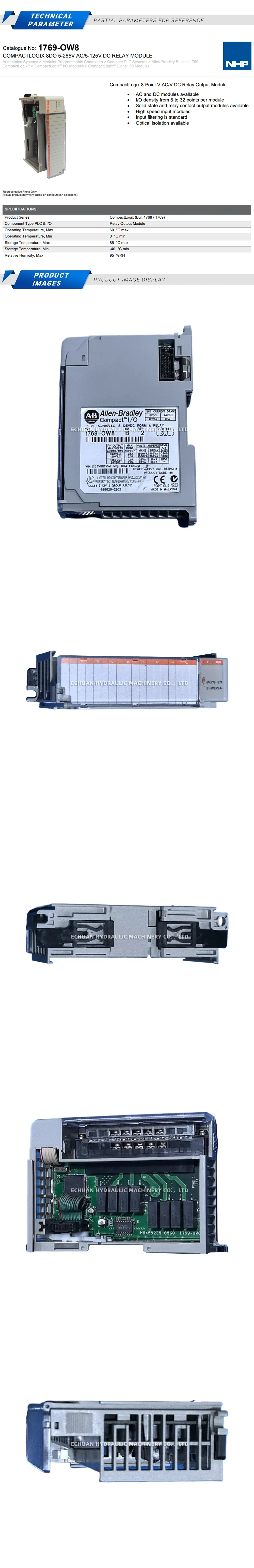 Allen-Bradley 1769-OW8 Description