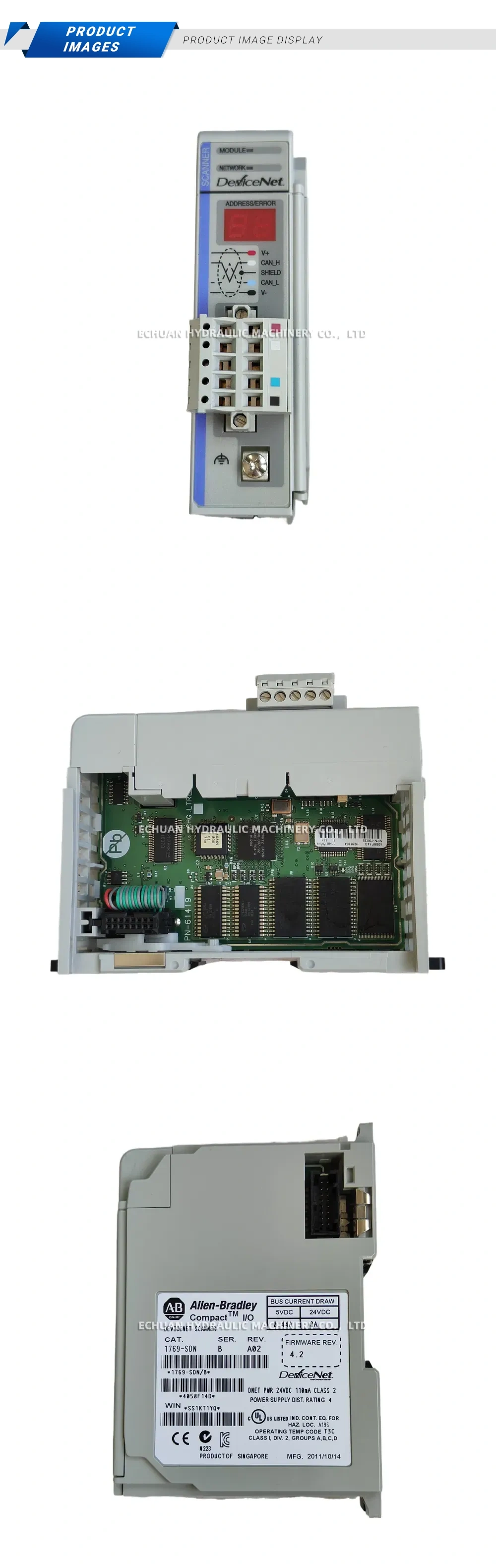 Allen-Bradley 1769-SDN Devicenet Scanner Description