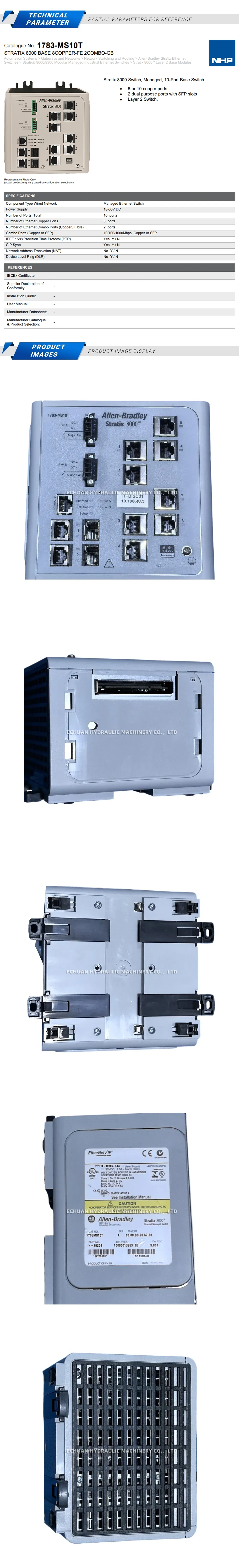 Allen-Bradley 1783-MS10T Description