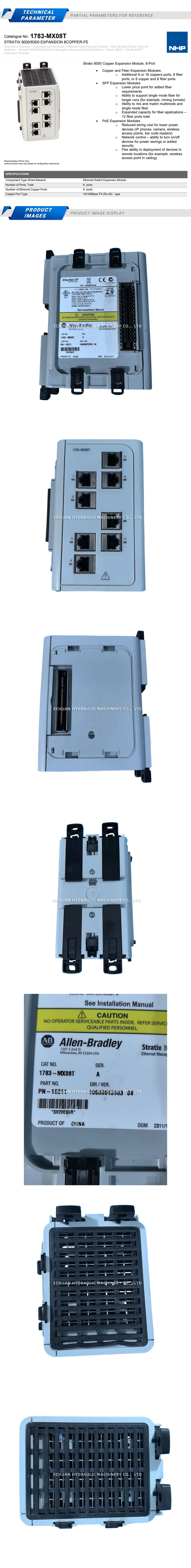 Allen-Bradley 1783-MX08T Description