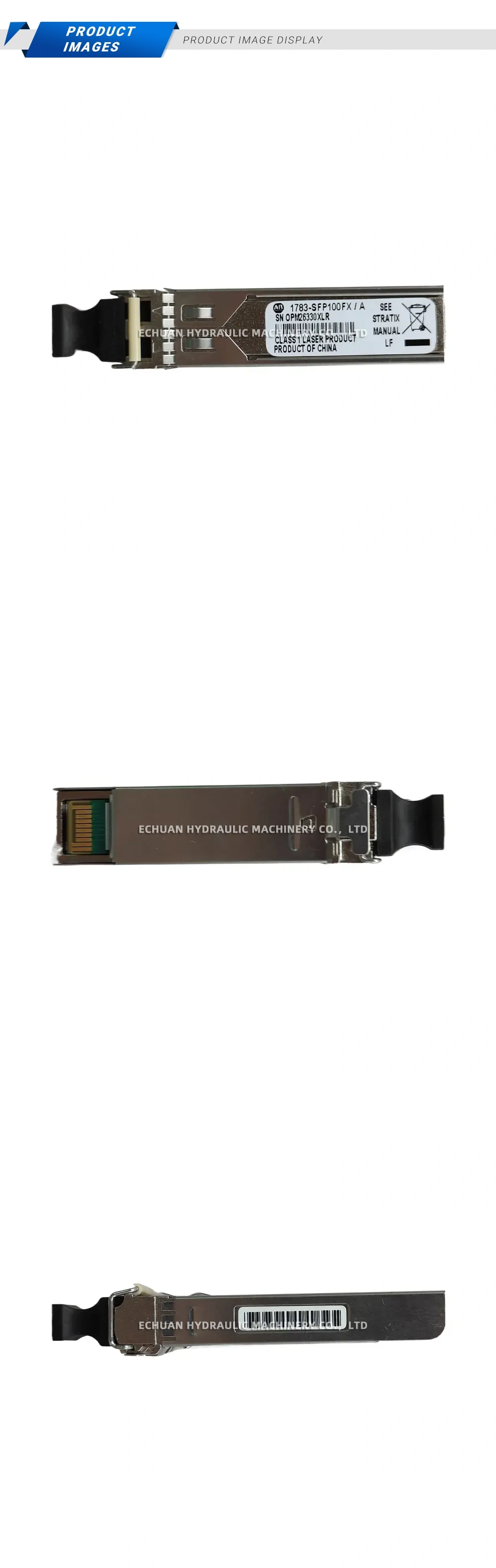 Allen-Bradley 1783-SFP100FX/A Compatible transceivers Description