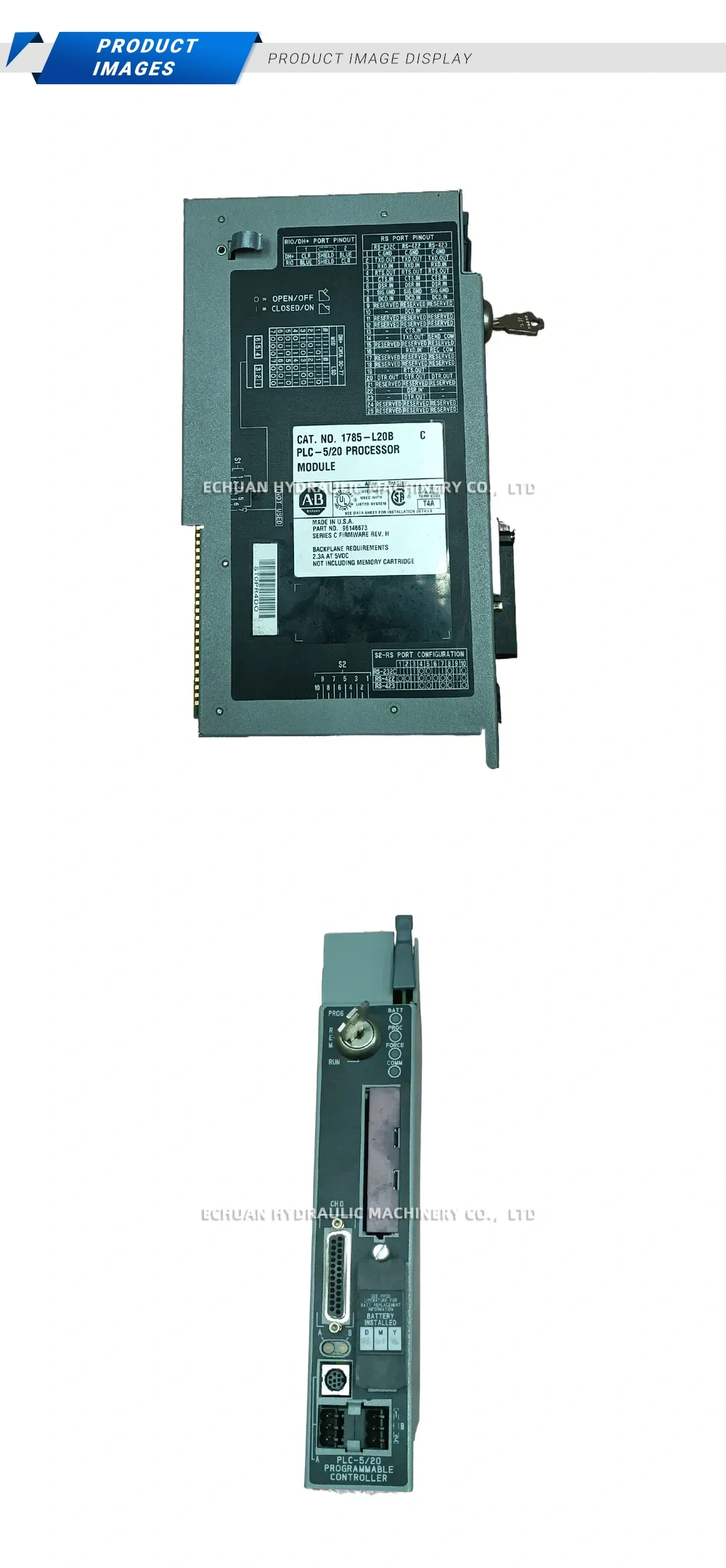 Allen-Bradley 1785-L20B Module Description