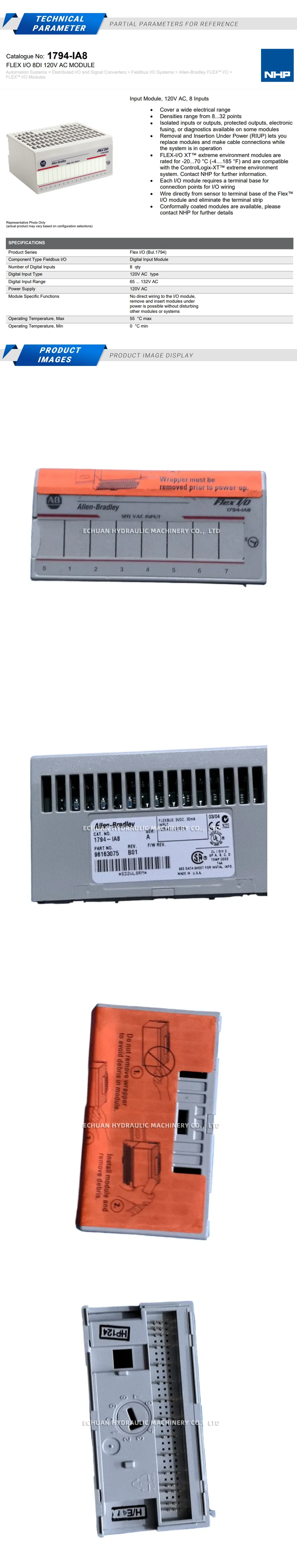 Allen-Bradley 1794-IA8 Description