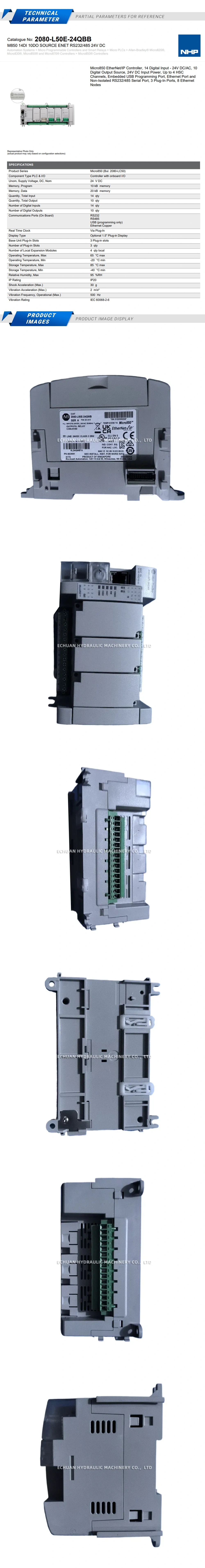 Allen-Bradley 2080-L50E-24QBB Description