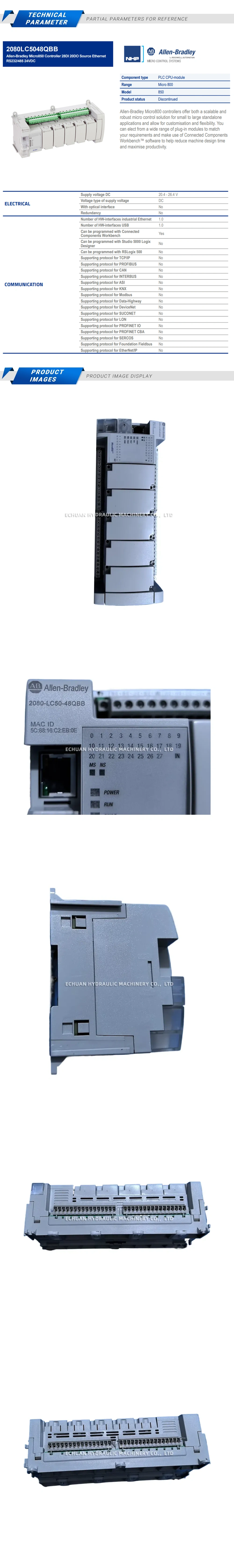 Allen-Bradley 2080-LC50-48QBB Description