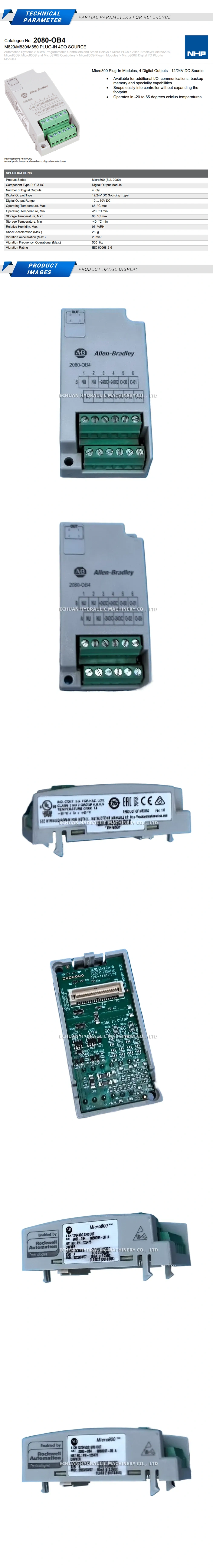 Allen-Bradley 2080-OB4 Description