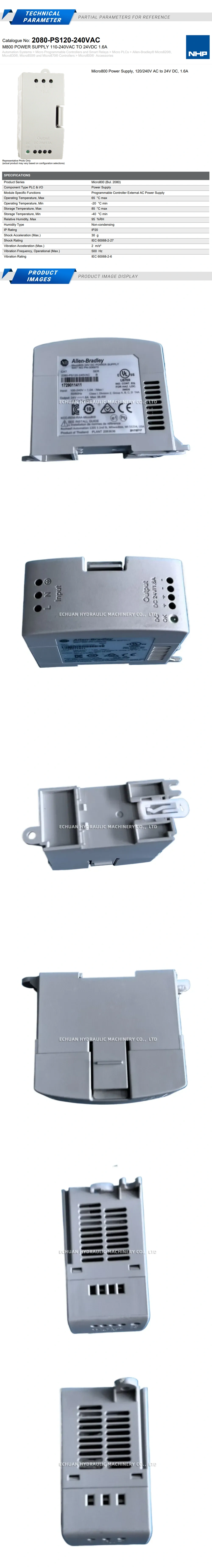 Allen-Bradley 2080-PS120-240VAC Description