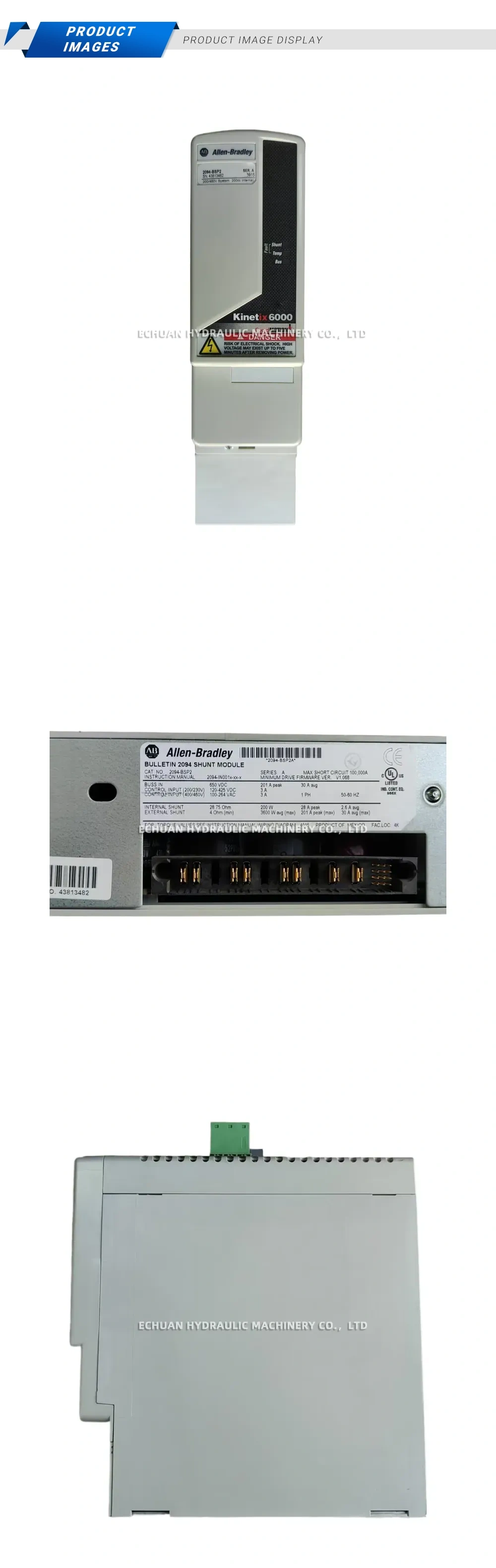 Allen-Bradley 2094-BSP2 Shunt Module Description