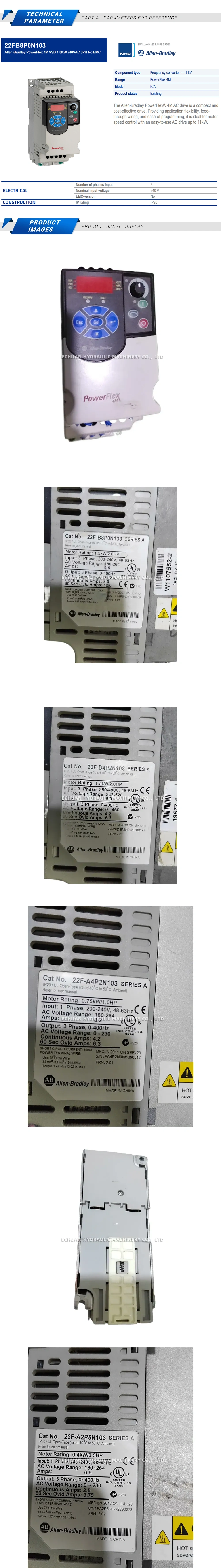 Allen-Bradley 22F-B8P0N103 Description