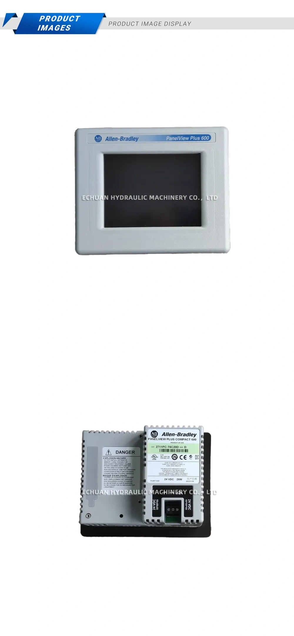 Allen-Bradley 2711PC-T6C20D Description