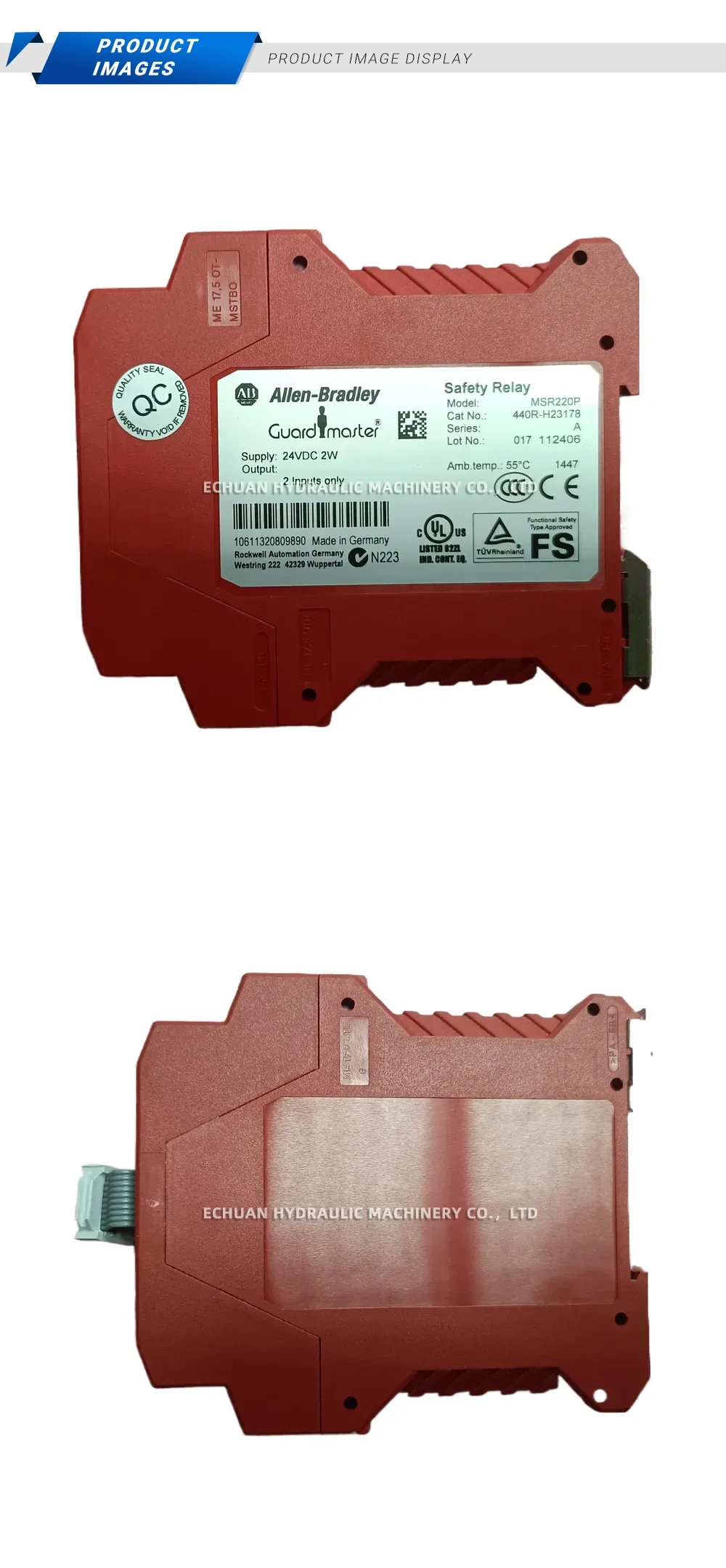 Allen-Bradley 440R-H23178 MSR220P Description