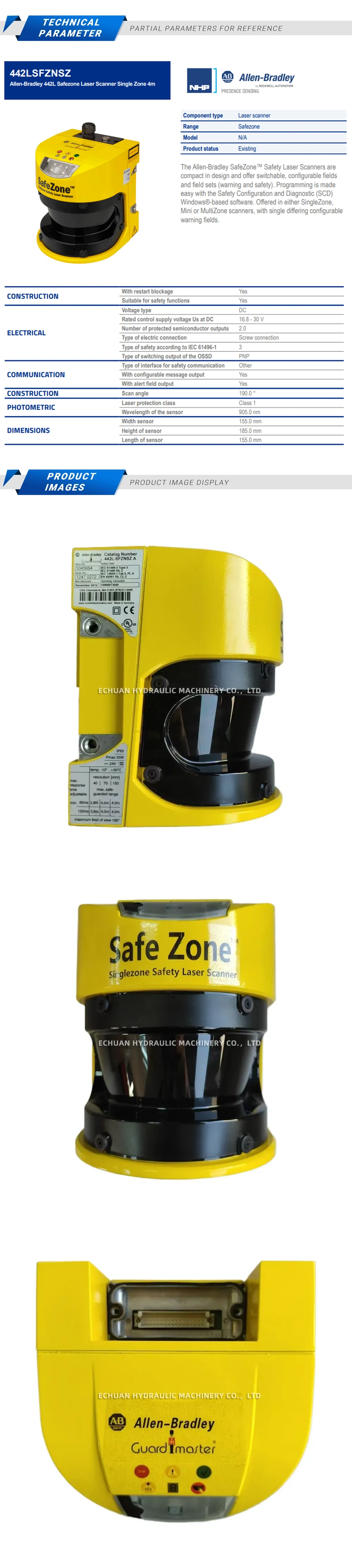 Allen-Bradley 442L-SFZNSZ Description