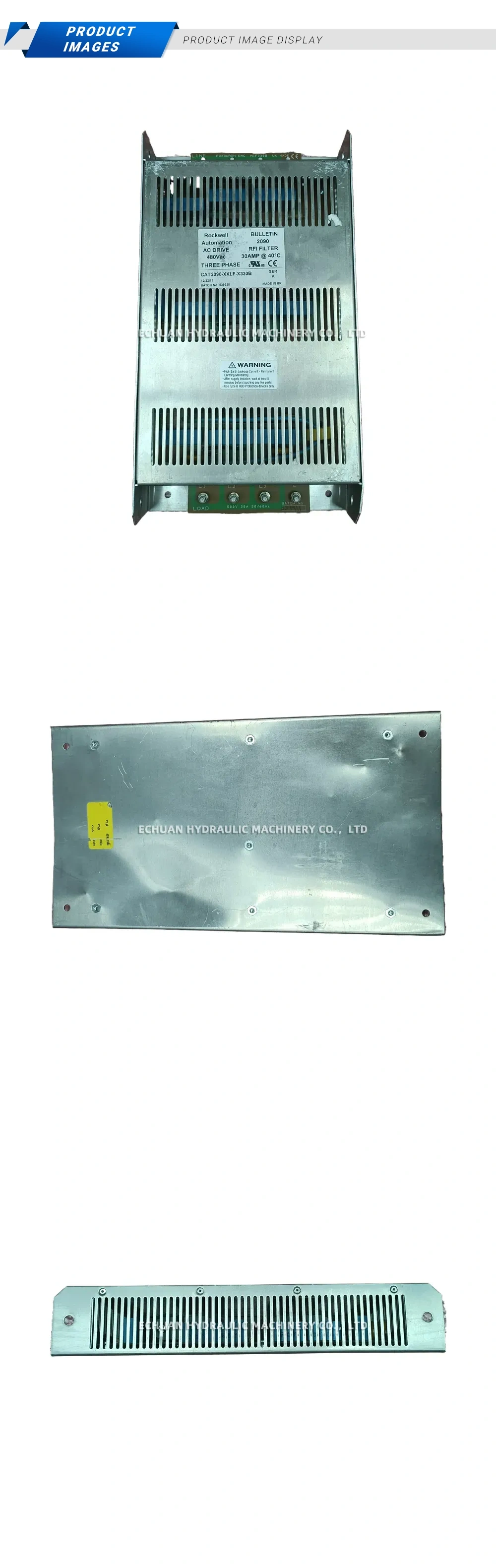 Allen-Bradley CAT2090-XXLF-X330B Power Filter Description