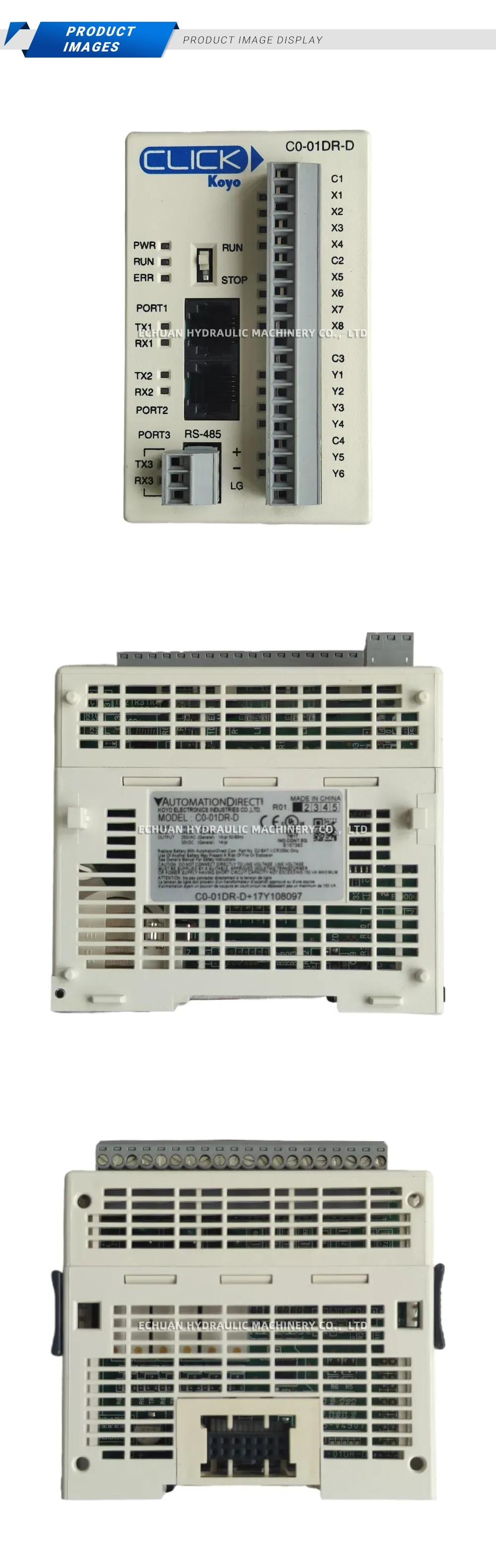 Automation Direct C0-01DR-D Description