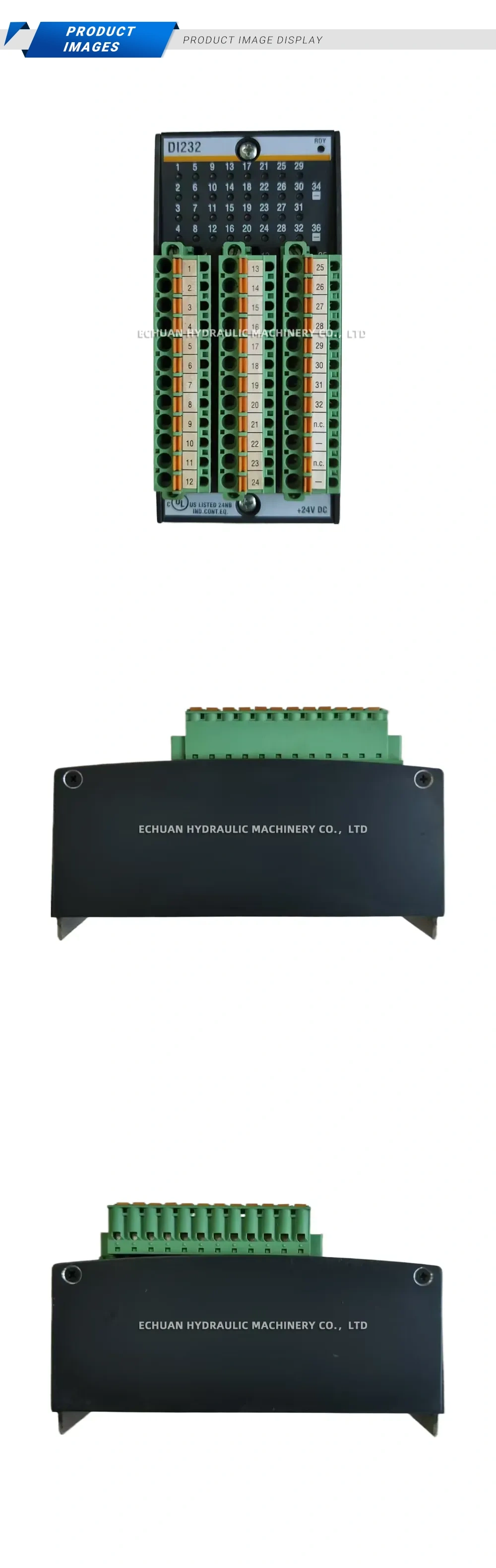 Bachmann DI232 Digital input module Description