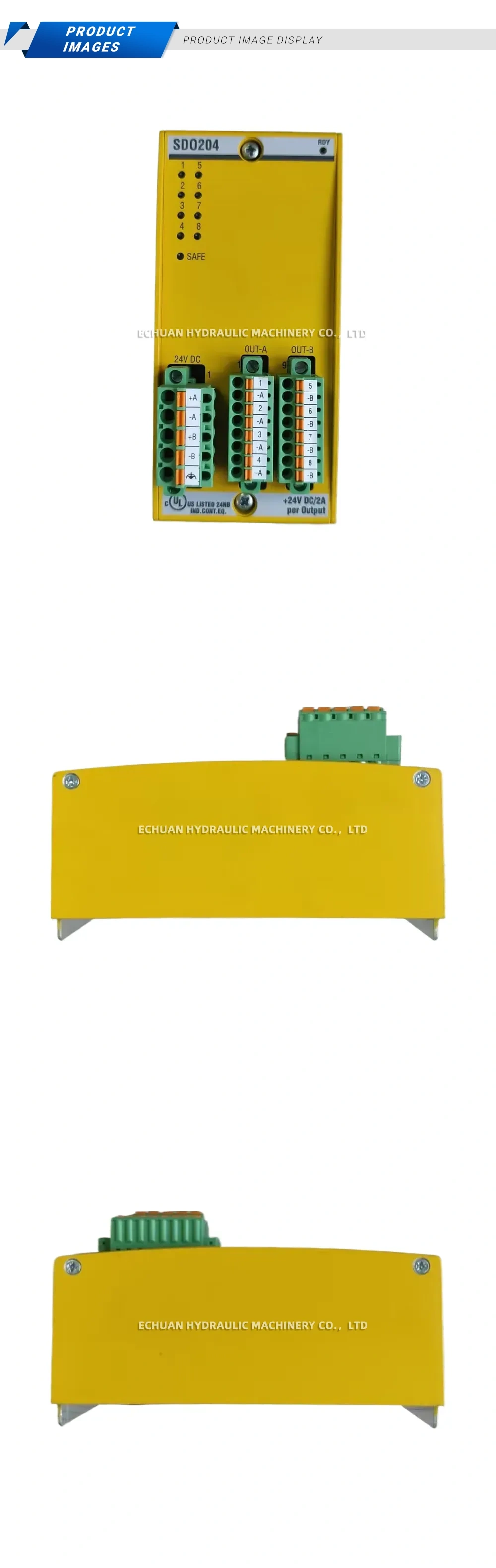 Bachmann SDO204 Secure Digital Output Module Description