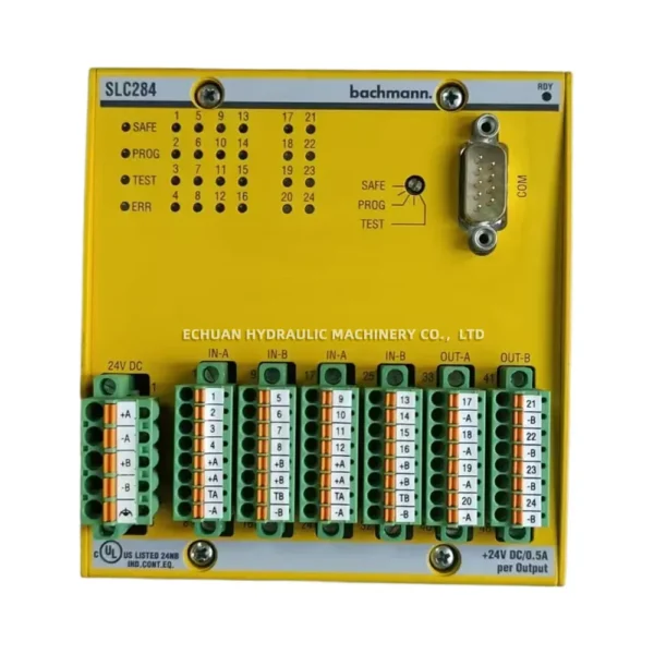 Bachmann SLC284 Security Processor Module - Echuan Hydraulic
