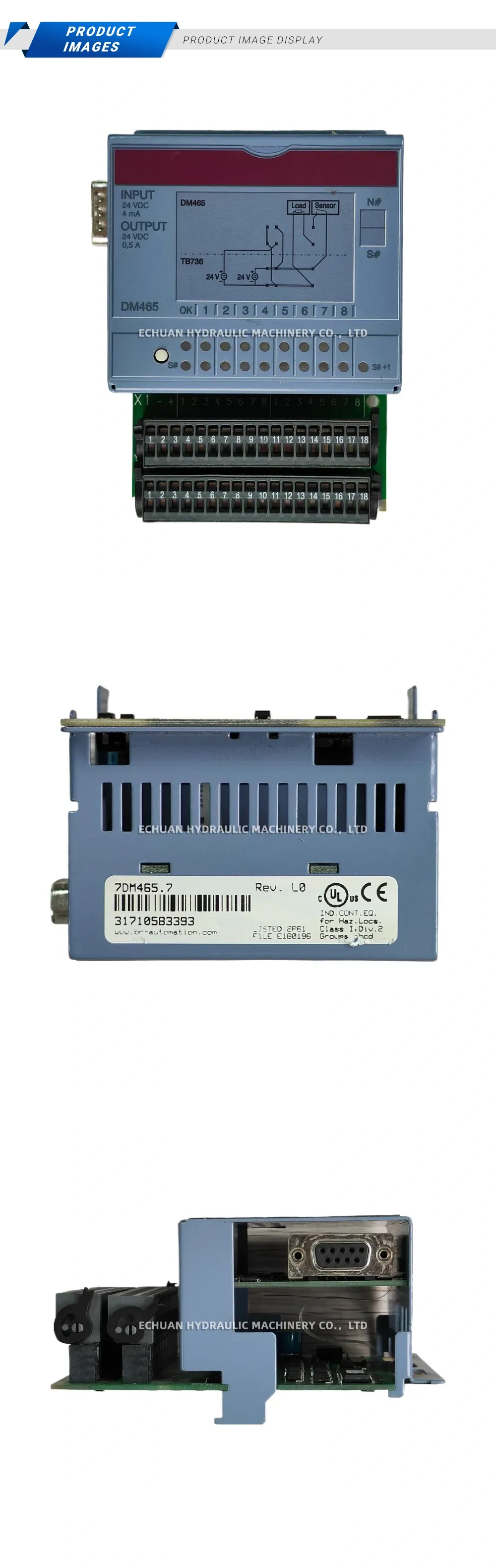 B&R 7DM465.7 Module Description