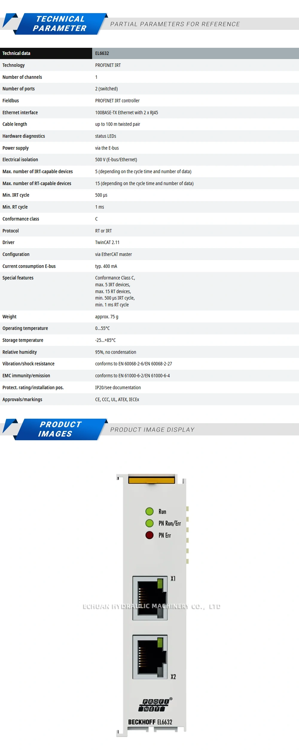 Beckhoff EL6632-1002 Description