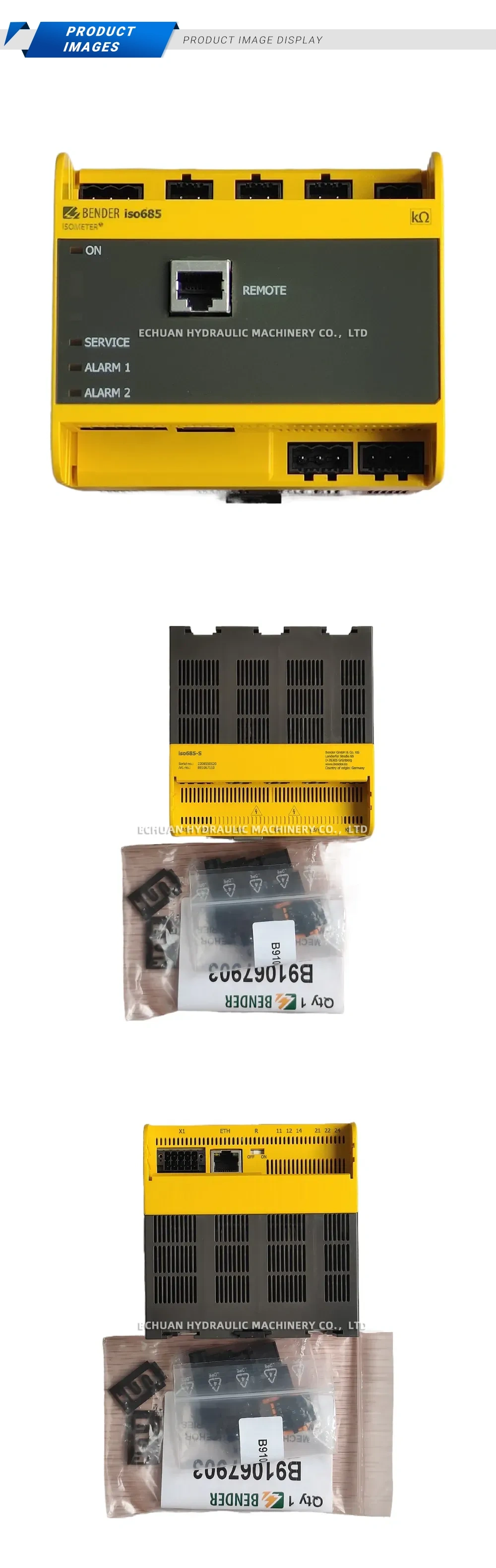 Bender ISO685 Detector Description