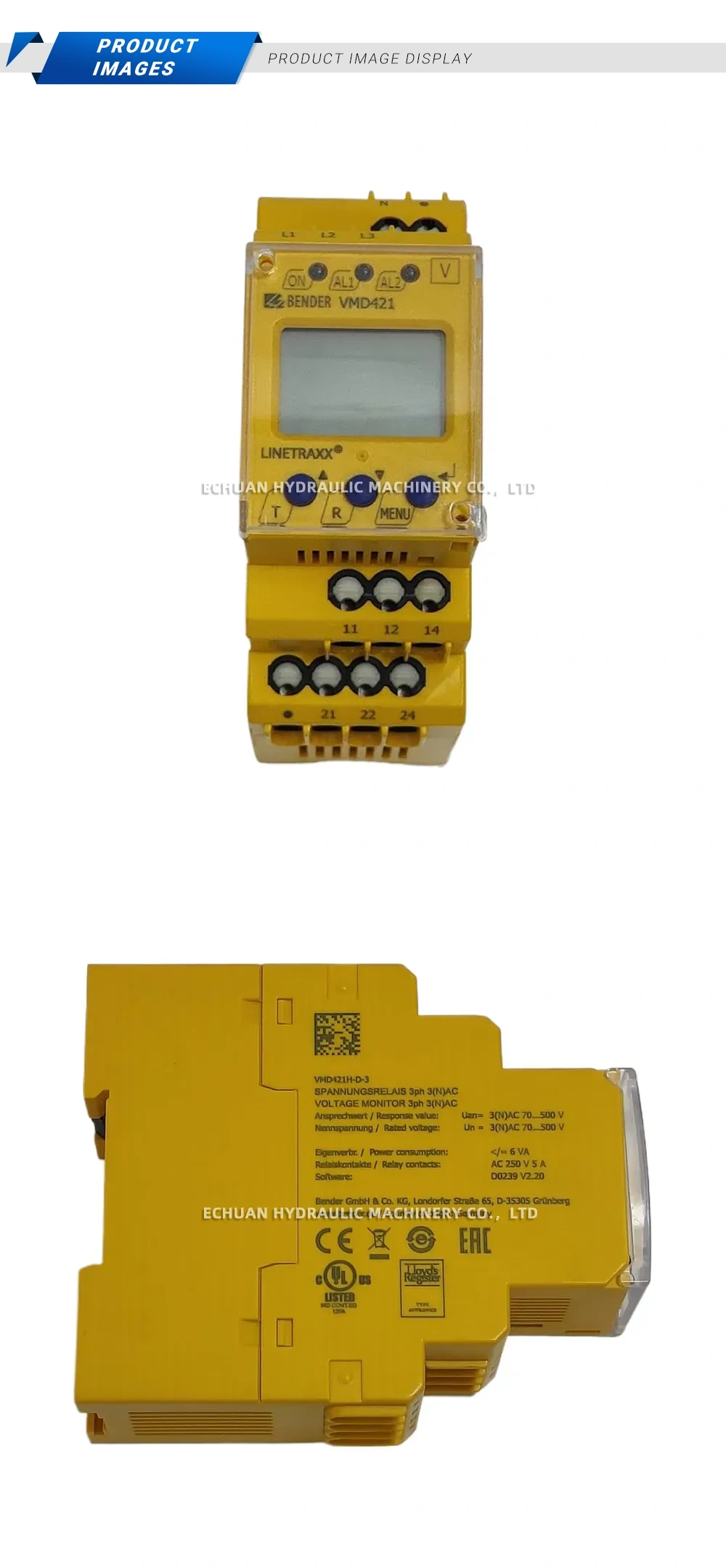 Bender VMD421H-D-3 Description