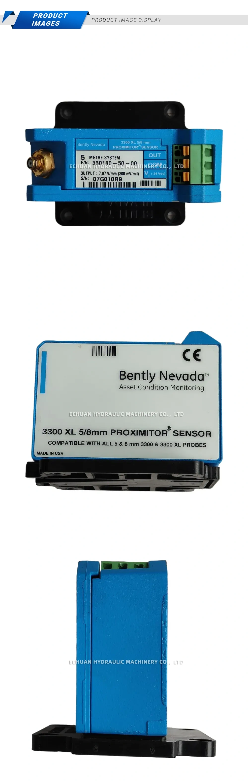 Bently 330180-50-00 Sensor Description