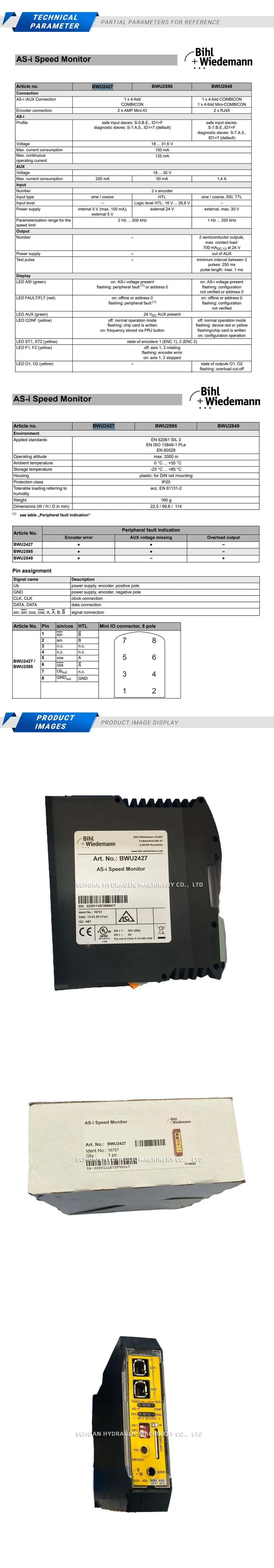 Bihl Wiedemann BWU2427 Module Description