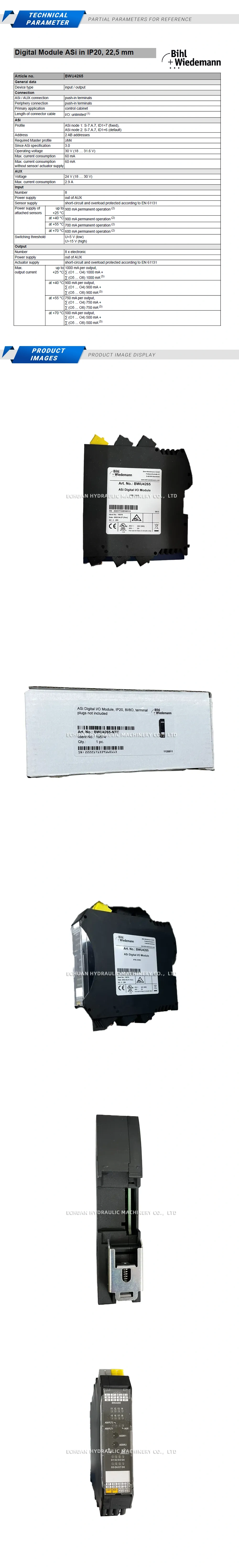 Bihl+Wiedemann BWU4265-NTC Description