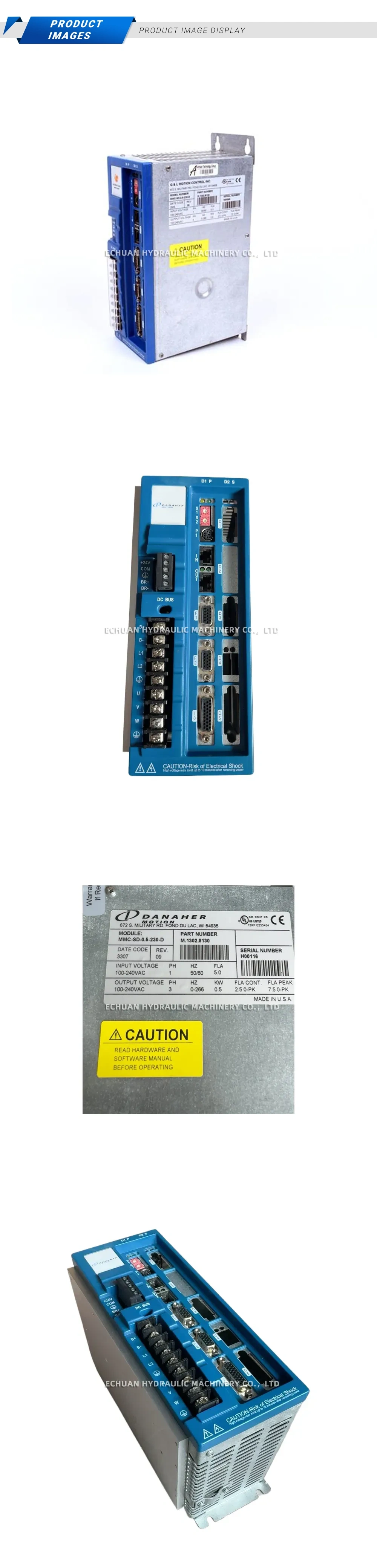 Danaher MMC-SD-0.5-230-D Description